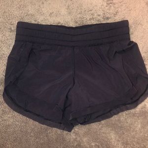 Navy Lululemon shorts